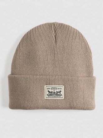 Levi's Backpatch Beanie - Mens - One Size - Neutral / Fungi