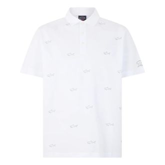 Paul & Shark Katoenen Polo - Heren - Polos - Wit - 5XL - Katoen - Tops