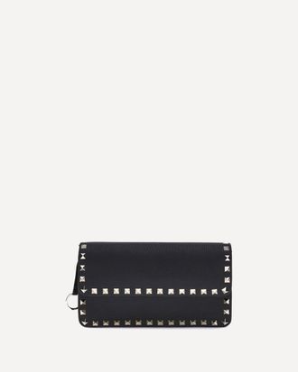 Valentino Garavani Portafogli Rockstud con catena Woman UNI