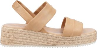 Hush Puppies Rachel Womens Leather Sandals - Tan - Size UK 7