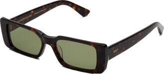 Retro Superfuture Chico Zonnebril - unisex - Accessoires - Bruin - Maat: 54 MM