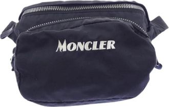 Moncler Pre-owned Shoulder Bag - unisex - Vintage Heuptassen - Blauw - ONE Size - Vintage