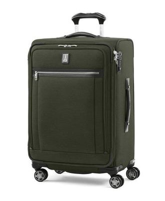 Travelpro Platinum Elite Softside Expandable Medium 25-Inch Checked Luggage in Pilot Green at Nordstrom