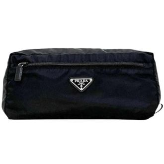 Prada Pre-owned Pouch - - Pre-owned - Donna - Nero - ONE SIZE