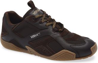 Versace Logo Sneaker in Ebano at Nordstrom, Size 13Us