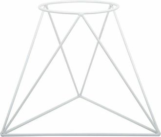 OEM Expositor De Flores Triangular De 40 Cm En Color Blanco