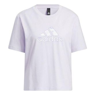 adidas (WMNS) adidas Met Bos T-Shirt Asia Sizing Purple HI6848