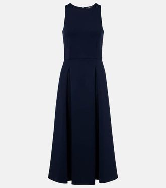 Max Mara Cannone cotton-blend jersey midi dress