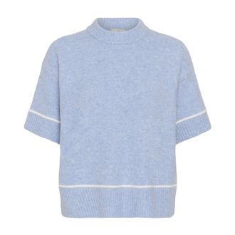 Kaffe Truien & Vesten, Dames, Blauw, L, KAjinie Pullover