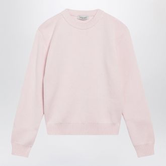 Golden Goose Maglione rosa chiaro in cotone