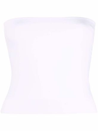 Brunello Cucinelli Top a fascia - Bianco