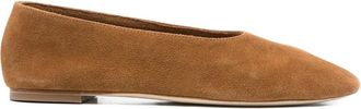 Staud Suede Ballet Flats