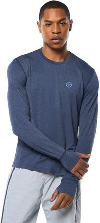 Sergio Tacchini Attivo Damarindo Long Sleeve Tee in Maritime Blue at Nordstrom, Size Xxx-Large