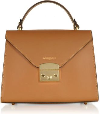 Le Parmentier Handbags - Dames - Schoudertassen - Bruin - ONE Size - Leer - Tassen