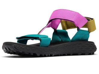 Columbia Konos Globetrot Womens Sandals Foxglove/Teal Chloride : 11 B - Medium, Rubber