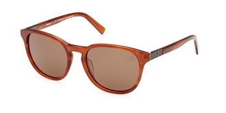 Timberland TB9319 Polarized 47H Mens Sunglasses Brown Size 53