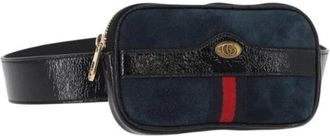 Gucci Pre-owned Belt Bags, female, Blue, Size: ONE SIZE Pre-owned Belt Bag