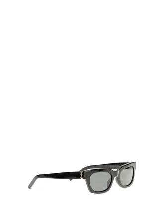Saint Laurent Womens M175 Sunglasses Nero Acetate