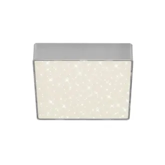 Briloner Plafoniera Led Flame Star 15,7 X 15,7 X 3,6 Cm 11w 1000lm Color Plata