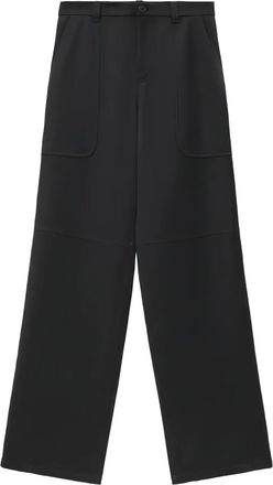 Loewe Pantaloni in lana con tasche - Nero