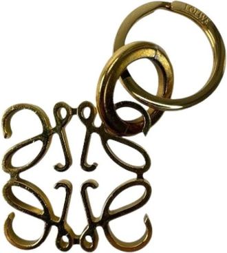 Loewe Pre-owned Accessories, female, Yellow, Size: ONE SIZE Pre-owned Keyring