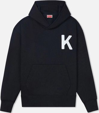 Kenzo Mens Mens Kenzo Black Lucky Tiger Oversize Pullover Hood - Size: 36