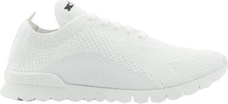 Kiton Fits Sneakers - Heren - Sneakers - Wit - 40 EU - Katoen - Schoenen
