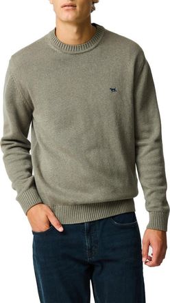 Rodd & Gunn Crewneck Cotton Sweater in Willow at Nordstrom, Size Xxx-Large