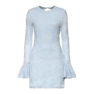 Rotate ROTATE Birger Christensen, Short Dresses, female, Blue, Size: XS Short Dress