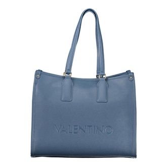 Mario Valentino Tote Bags, female, Blue, Size: ONE SIZE Tote Bag