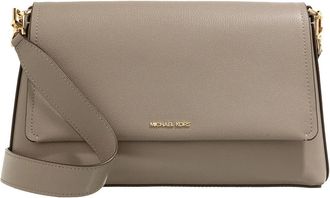 Michael Kors Hobo Bags - Nessa Lg Messenger - taupe - Hobo Bags for ladies