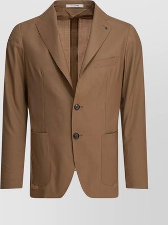 Tagliatore jackets with notch lapel and buttoned cuffs