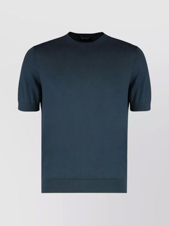 Ermenegildo Zegna crew neck short sleeve knit top