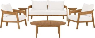 ModWay Brisbane 6-Piece Teak Outdoor Patio Set