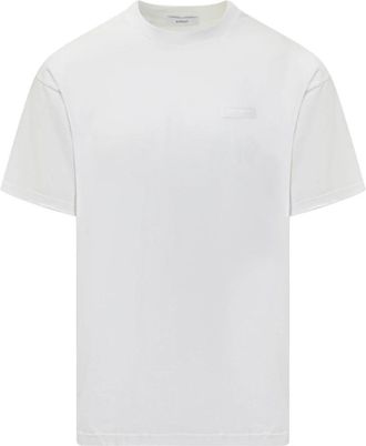 Givenchy Katoenen T-shirt - Heren - T-shirts - Wit - L - Katoen - Tops
