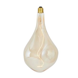 Tala Voronoi III LED-Leuchtmittel E27 5W, &Oslash; 20 cm, transparent grau