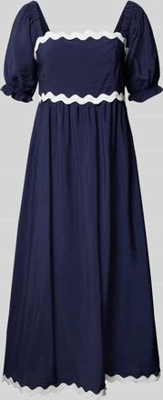 Apricot Tunikakleid mit Karree-Ausschnitt in Marine, Gr&ouml;&szlig;e XXL