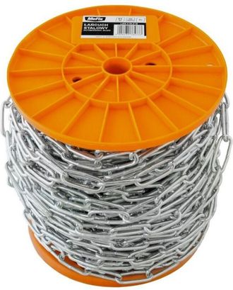 OEM Cadena Larga D-2 2mm Galvanizada Metro - 131 Mb - Lan 2 Dlz M