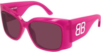 Balenciaga BB0443S 005 Womens Sunglasses Pink Size 58