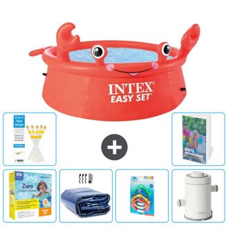 Intex Piscina Easy Set Redonda - Cangrejo - 183x51 Cm - 7-piezas S7
