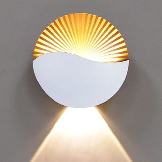 OEM Aplique De Pared Led Moderno Y Creativo De 6 W, L&aacute;mpara De Pared Con Iluminaci&oacute;n Led De Aluminio, Resistente Al Agua Ip65, Para Interiores Y Exteriore
