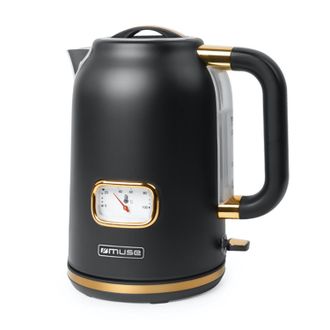 Muse Bouilloire Sans Fil Muse Ms-030 Bc - Indicateur De Temp&eacute;rature De Leau - 2200w - Filtre Amovible Et Lavable - Capacit&eacute; De 1.7l