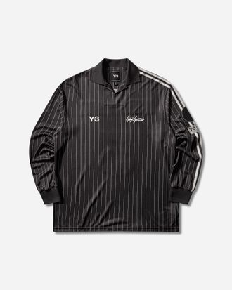 adidas Y-3 Zinedine Zidane Football Longsleeve Jersey Black