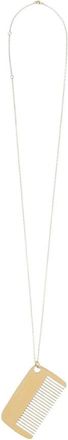 Ami Ketting met kam-hanger - unisex - Accessoires - Geel - Maat: 2XS