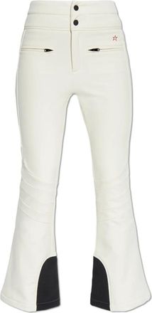 Perfect Moment Aurora Ski Pants - Dames - Wijde Broeken - Beige - M - Polyester - Broeken