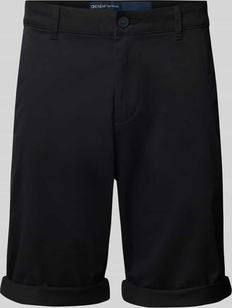 Tom Tailor Denim Regular Fit Bermudas aus Baumwoll-Mix in Black, Größe XXL