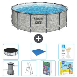 Bestway Piscina Bestway Steel Pro Max Redonda - 427x122 Cm - 8-piezas S546