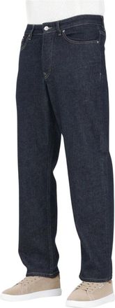 Selected Donkerblauwe Denim Jeans - Heren - Regular Fit Jeans - Blauw - W30 - Denim - Jeans