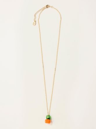Fat Face FatFace Pumpkin Necklace in Orange