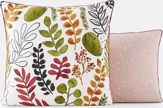 La Redoute Interieurs Kussensloop in zuiver perkalkatoen, Palm Spring